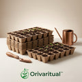 Orivaritual™ EcoSprout Biodegradable Seed Starter Tray Set